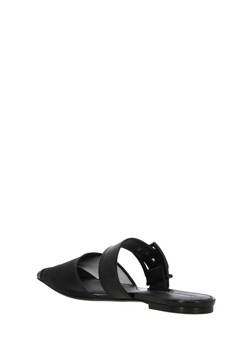 Punk point-toe flat mules. Alexander McQueen | 744488W4AB21000